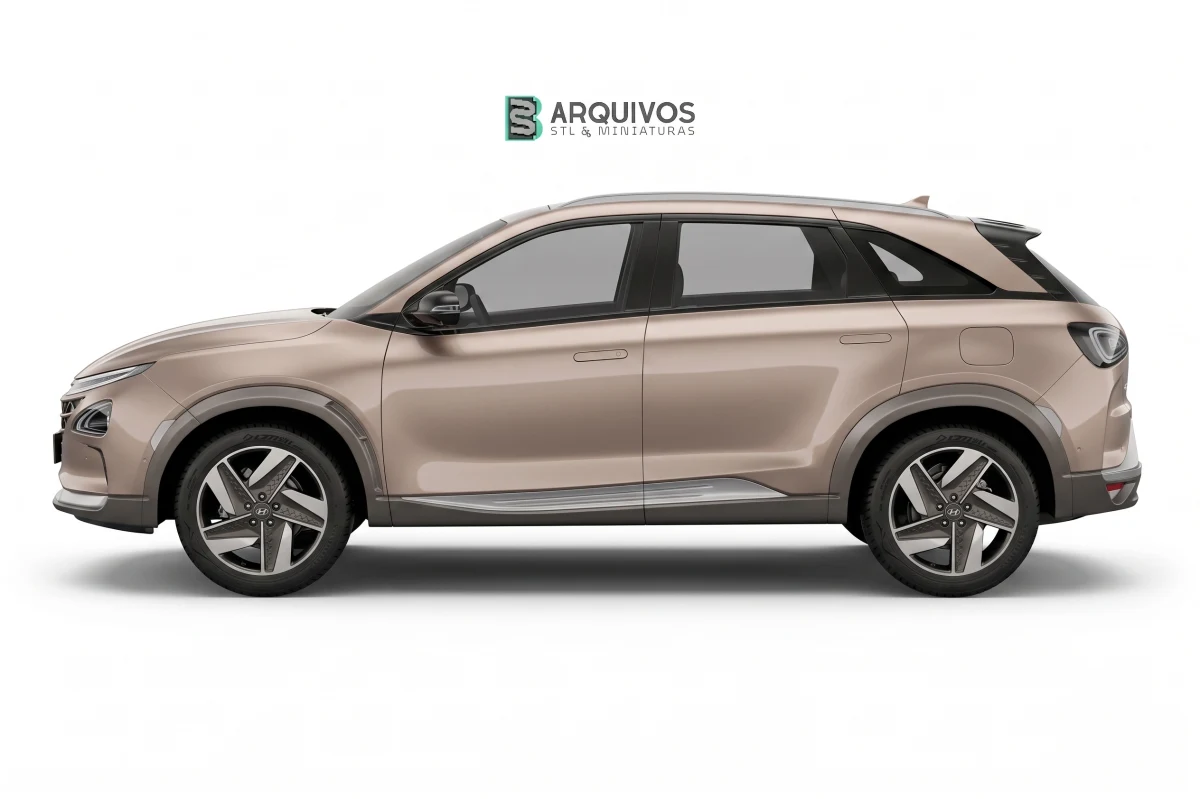 Modelo 3D STL - Hyundai Nexo 2019 — foto 7